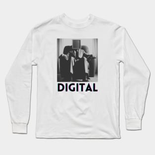 Digital Visions in Marvelous Technicolor Long Sleeve T-Shirt